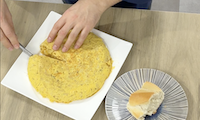 Tortillas de trufa y parmesano